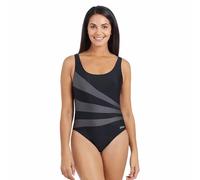 Maillot de bain 1 pièce femme Zoggs Sandon Scoopback Ecolast Noir 48
