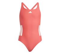 Adidas Maillot de bain 3 Stripes Dos en C Orange 9-10 ans Fille