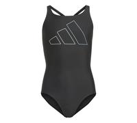 Adidas Big Bars Swimsuit Noir 7-8 Years Fille