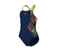 Maillot de bain 1 pièce fille - Arena - Vortex V Back - Bleu - Protection UPF 50+ 8-9 ans