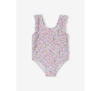 Maillot de bain 1 pièce fille ecru imprimé 24M(86CM)