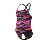 Speedo Hyperboom Allover Swimsuit Noir 7-8 Years Fille