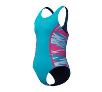 Speedo Hyperboom Splice Muscleback Swimsuit Bleu 10 Years Fille