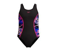 Maillot de bain 1 pièce fille Speedo Hyperboom Splice Muscleback Noir 5/6 ans