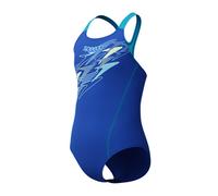 Speedo Medley Logo Medalist Swimsuit Bleu 11-12 Years Fille