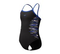Maillot de bain 1 pièce fille Speedo Placem Thinstr Muscleback Noir 12 ans