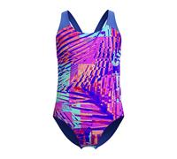 Speedo Digital Allover Splashback Swimsuit Bleu 15-16 Years Fille