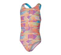 Speedo Digital Allover Leaderback Swimsuit Multicolore 15-16 Years Fille