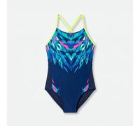 Maillot de bain 1 pièce natation entraînement fille ado, Lexa kali bleu