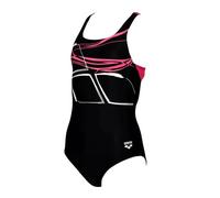 Maillot de bain 1 pièce Noir Fille Arena Pro Logo 6-7 ans