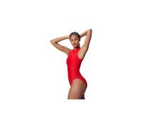 Maillot de bain 1 piece speedo hydrasuit femme rouge