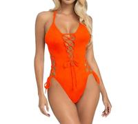 Maillot De Bain 1 Piece String Grande Burkini Maternité Mastectomie Curve 100e Solde T Echancré Armatures Hanche Crochet Mayo Gainante Micro Élégant Bonnets Bresilien Miss