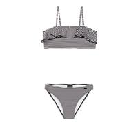 Maillot de bain 2 piÃšces fille Protest Stripes Noir 4 ans