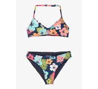 Maillot de bain 2 piÃšces fille Roxy Morning Flower Bleu 4 ans