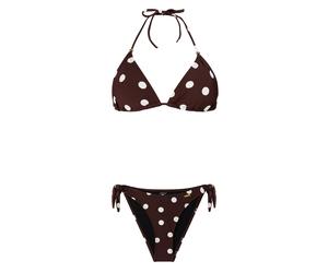 Maillot de bain 2 piÃšces triangle femme Protest Olea Marron 40