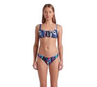Arena Maillot de bain 2 pièces Bralette Water Prints tissu recyclé bonnets amovibles Rouge L