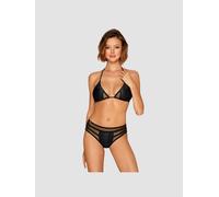 Maillot de Bain 2 Pièces Celestie Léopard Noir