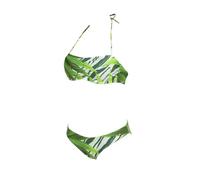 Maillot de bain 2 pièces femme Arena Bandeau Allover Vert 42