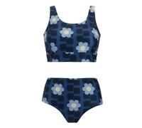 Maillot de bain 2 pièces femme Regatta Orla Kiely Bleu 40