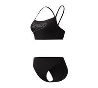 Maillot de bain 2 pièces femme Speedo Endurance+ Logo Noir 42