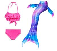 Maillot de Bain 2 Pieces Fille Robe Maillot Bain pour Enfants et Bikinibain pour enfantsbain Trois pièces pour Bain Taille Plus