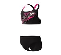 Maillot de bain 2 pièces fille Speedo Medley Logo Racerback Noir 14 ans