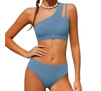Maillot de Bain 2 Pièces Menstruel Ado Maillot de Bain Deux pièces Fille 7-16 Ans Ensemble Bikini 2 Pièces Adolescente Fille Natation Piscine Plage