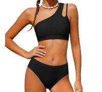 Maillot de Bain 2 Pièces Menstruel Ado Maillot de Bain Deux pièces Fille 7-16 Ans Ensemble Bikini 2 Pièces Adolescente Fille Natation Piscine Plage