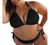 Maillot De Bain 2 PièCes - Push Up Rembourré Grosse Poitrine Maillot De Bain Femme Entrainement Maillot De Bain Femme Amincissant Pas Cher Deux PièCes éTé Bikinis Sets