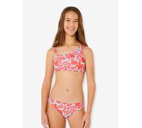 Maillot de bain 2 pièces Sunshine Squad fille framboise 8A