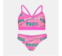 Maillot de bain 2p fluo pink combo culotte brassière Enfant PUMA 14 ans
