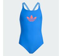 Maillot de bain 3 bandes ADIC SW Enfants Blue / Semi Lucid Red 5-6A