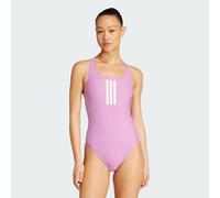 Maillot de bain 3 bandes dos en V Preloved Purple / White 44