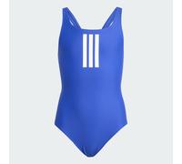 Maillot de bain 3 bandes Enfants Semi Lucid Blue / White 13-14A