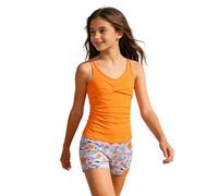 Maillot de Bain 5 Pieces Maillots de Bain Deux pièces pour Filles,pour Tout-Petits et Jeunes Filles,Protection Solaire UPF 50,avec Short.