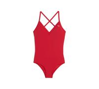 Maillot de bain à bretelles croisées et encolure en V pour femme PUMA Swim, Vêtements, Rouge, L L