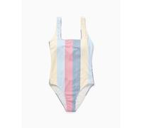 Maillot De Bain À Rayures Avec Doublure You&me Rouge M