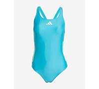 Maillot de bain adidas C-Back 3 bandes bleu blanc femme - 36