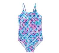Maillot De Bain Ado Fille 1 Pieces - Manche Longue 1-6 Ans Mignon Casual Imprimé Floral Sangle épaisse Body Nautiques Sportwears Natation Piscine Monokini