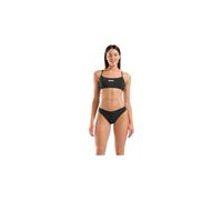 Maillot de bain arena bandeau solid noir blanc femme