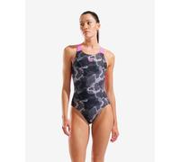 Arena Maillot de bain Feel Camo V Back gris rose femme Taille 40