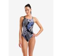 Arena - Forest Swimsuit Swim Pro Back L - Maillot de bain natation femme Black Multi-Sage - 40