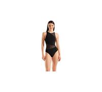 Maillot de bain arena mesh angle noir femme