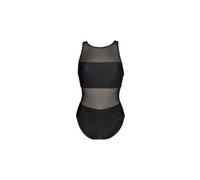 Arena - Women's Mesh Panels Swimsuit Vent Back - Maillot de bain - 40 - black