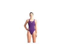 Maillot de bain arena multi solid tech back violet femme