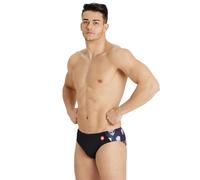 Maillot de bain Arena pour hommes maillot de bain Crazy Signals lettre, noir, D5