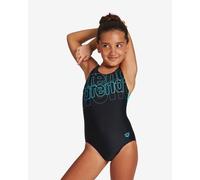 Maillot de bain Arena Spotlight Pro noir bleu fille - 10-11