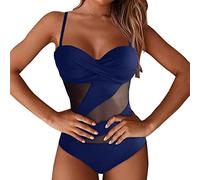 Maillot De Bain Bandeau Transbronzant Femme Gainant Ventre Maillots Deux Pièces Taille e Grande Ensembles Bikini Ronde Blanc Maillot'de String Shorty Push Up Forte Poitrine #