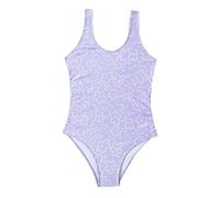 Maillot De Bain Bebe Fille Ensemble 1 Pièces D'été Imprimé Rash Guard Ensembles De Bikini Natation Aquagym Maillot De Bain Athlétique pour Fille Surf Plage Swimwear Set Bikini (Purple, 11-12 Years)
