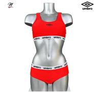 Maillot de Bain Bikini Brassière Sport - UMBRO - Rouge - Femme S